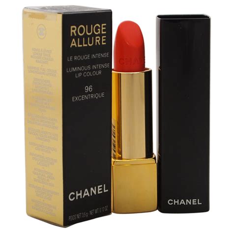 chanel lipstick 96 excentrique|Chanel rouge allure intense lipstick.